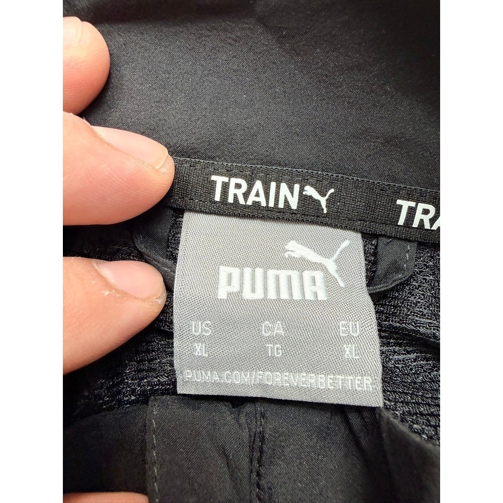Puma Mens dryCELL Full Zip Training Jacket Black Windbreaker L 671754-01 - Picture 7 of 9